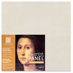 Ampersand Value Series Artist Wood Panel - 12" x 12", 1-1/2" Cradle