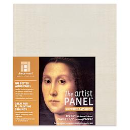 Ampersand Value Series Artist Wood Panel - 8" x 10", 1-1/2" Cradle