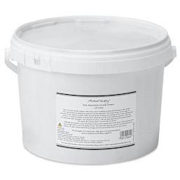 Michael Harding Non-Absorbent Acrylic Primer - Neutral Grey, 2.5 Liter, Bucket - back