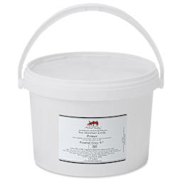 Michael Harding Non-Absorbent Acrylic Primer - Neutral Grey, 2.5 Liter, Bucket - handle raised