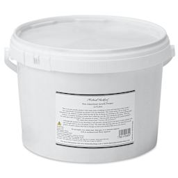 Michael Harding Non-Absorbent Acrylic Primer - Burnt Sienna (Transparent), 2.5 Liter, Bucket - back