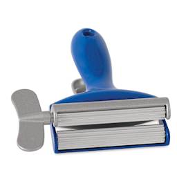 Big Squeeze Tube Squeezer - Front view showing rollers and hand crank