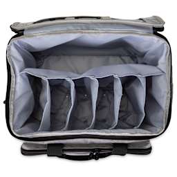 ArtBin Needleworks Project Bag - Grey (empty, open top view)