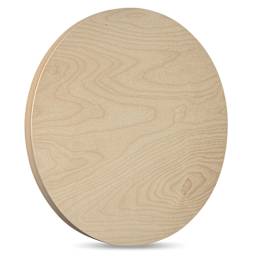 American Easel Cradled Round Birch Painting Panel - 30" Dia. x 7/8" D