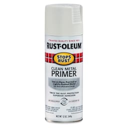 Rust-Oleum Clean Metal Spray Primer - Flat White, 12 oz