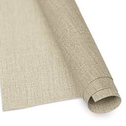 Artfix Absorbent Gray Linen Canvas by the Yard - Medium Fine, 85" x 1 yd