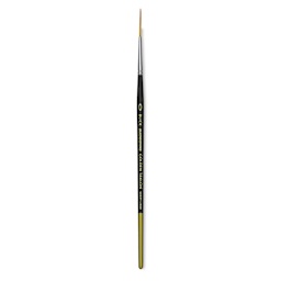 Blick Masterstroke Golden Taklon Brush - Script Liner, Short Handle, Size 0