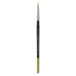 Blick Masterstroke Golden Taklon Brush - Round, Short Handle, Size 4