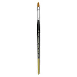 Blick Masterstroke Golden Taklon Brush - Filbert, Short Handle, Size 6