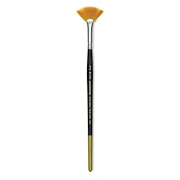 Blick Masterstroke Golden Taklon Brush - Fan, Short Handle, Size 2