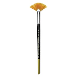 Blick Masterstroke Golden Taklon Brush - Fan, Short Handle, Size 4