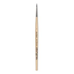 Da Vinci Petit Gris Pur Blue Squirrel Brush - Round, Short Handle, Size 2