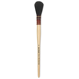 Da Vinci Black Goat Brush - Quill Mop, Short Handle, Size 6