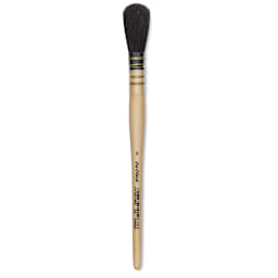 Da Vinci Black Goat Brush - Quill Mop, Short Handle, Size 8