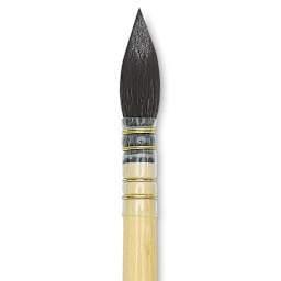 Da Vinci Petit Gris Pur Blue Squirrel Brush - Quill, Short Handle, Size 3