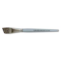 Dynasty Faux Squirrel Brush - Angular, Short Handle, 1"