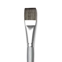 Dynasty Faux Squirrel Brush - Flat, Short Handle, 1"
