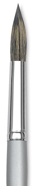 Dynasty Faux Squirrel Brushes - Closeup of tip of Round Brush