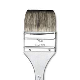 Dynasty Faux Squirrel Brush - Flat Wash, Short Handle, 2"