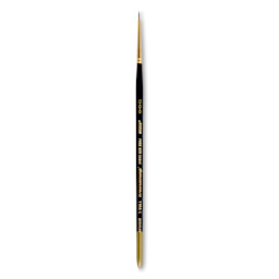 Silver Brush Renaissance Red Sable Brush - Round, Short Handle, 3/0