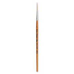 Silver Brush Golden Natural Brush - Script Liner, Short Handle, Size 0