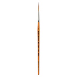 Silver Brush Golden Natural Brush - Script Liner, Short Handle, Size 2