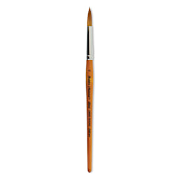 Silver Brush Golden Natural Brush - Round, Short Handle, Size 10
