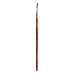 Silver Brush Golden Natural Brush - Filbert, Short Handle, Size 2