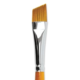 Silver Brush Golden Natural Brush - Angular, Size 1/2" close up