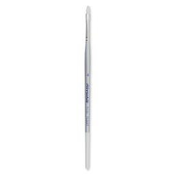 Silver Brush Silverwhite Synthetic Brush - Filbert, Short Handle, Size 4