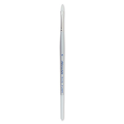 Silver Brush Silverwhite Synthetic Brush - Filbert, Short Handle, Size 6