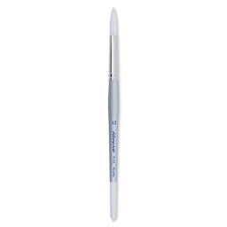 Silver Brush Silverwhite Synthetic Brush - Round, Short Handle, Size 12