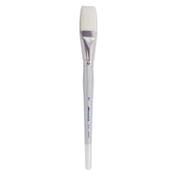 Silver Brush Silverwhite Synthetic Brush - Stroke, Short Handle, 1"
