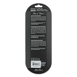 Silver Brush Black Velvet Watercolor Brush Set - Must Have Rounds, Set of 7 (back of package)