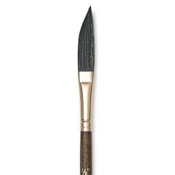 Princeton Neptune Synthetic Squirrel Brush - Dagger, Short Handle, Size 3/8"