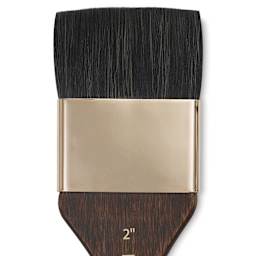 Princeton Neptune Synthetic Squirrel Brush - Mottler, Short Handle, Size 2