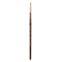 Escoda Reserva Kolinsky-Tajmyr Sable Brush - Bright, Short Handle, Size 0 (full length)