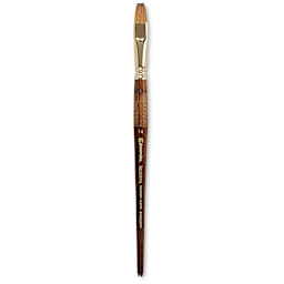 Escoda Reserva Kolinsky-Tajmyr Sable Brush - Bright, Short Handle, Size 14 (full length)