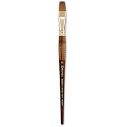 Escoda Reserva Kolinsky-Tajmyr Sable Brush - Bright, Short Handle, Size 16 (full length)