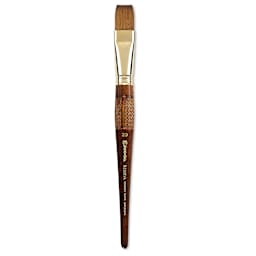 Escoda Reserva Kolinsky-Tajmyr Sable Brush - Bright, Short Handle, Size 20 (full length)