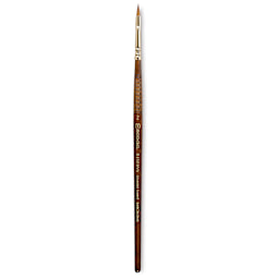 Escoda Reserva Kolinsky-Tajmyr Sable Brush - Filbert, Short Handle, Size 2 (full length)