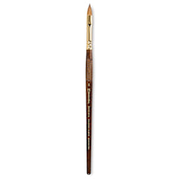 Escoda Reserva Kolinsky-Tajmyr Sable Brush - Filbert, Short Handle, Size 8 (full length)
