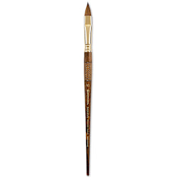 Escoda Reserva Kolinsky-Tajmyr Sable Brush - Filbert, Short Handle, Size 10