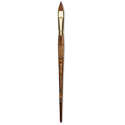 Escoda Reserva Kolinsky-Tajmyr Sable Brush - Filbert, Short Handle, Size 14 (full length)