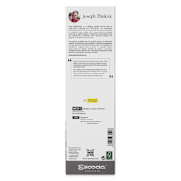 Escoda Signature Brush Set 2 - Joesph Zbukvic, back of the packaging