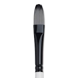 Winsor & Newton Artists’ Acrylic Brush - Filbert, Long Handle, Size 10