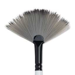 Winsor & Newton Artists’ Acrylic Brush - Fan, Long Handle, Size 5