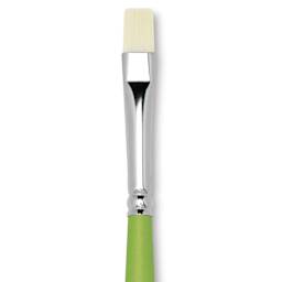 Liquitex Freestyle Brush - Bright, Long Handle, Size 4, close-up