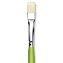 Liquitex Freestyle Brush - Bright, Long Handle, Size 6, close-up