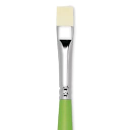 Liquitex Freestyle Brush - Bright, Long Handle, Size 8, close-up